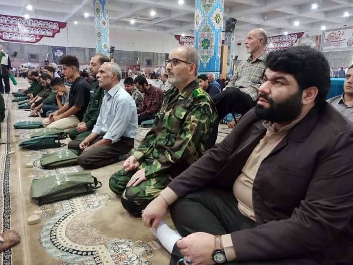 تصاویر/ نمازعبادی سیاسی جمعه کاشان
