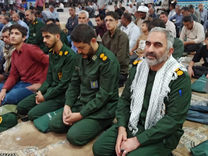 تصاویر/ نمازعبادی سیاسی جمعه کاشان