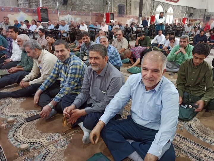 تصاویر/ نمازعبادی سیاسی جمعه کاشان