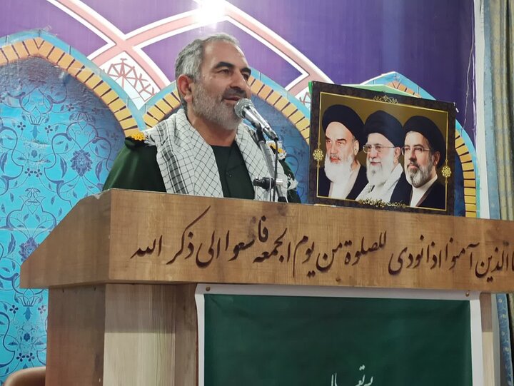 تصاویر/ نمازعبادی سیاسی جمعه کاشان