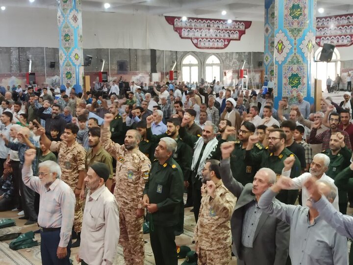 تصاویر/ نمازعبادی سیاسی جمعه کاشان