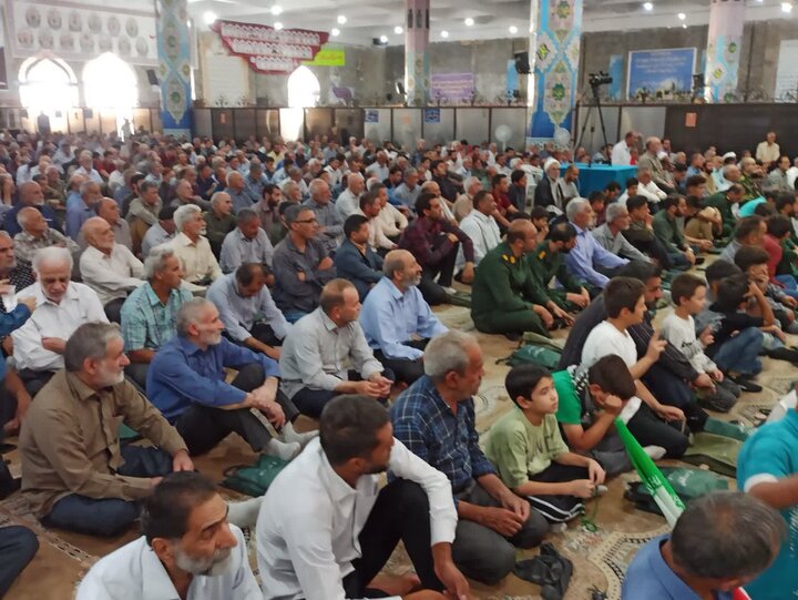 تصاویر/ نمازعبادی سیاسی جمعه کاشان