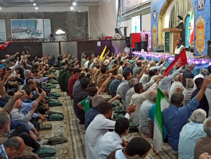تصاویر/ نمازعبادی سیاسی جمعه کاشان