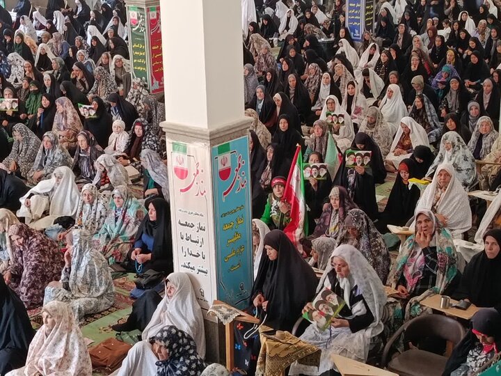 تصاویر/اقامه نماز عبادی سیاسی جمعه در ساوه