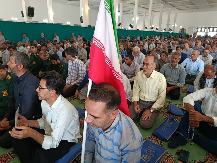 تصاویر/اقامه نماز عبادی سیاسی جمعه در ساوه