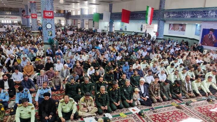 تصاویر| نماز عبادی سیاسی جمعه بیرجند