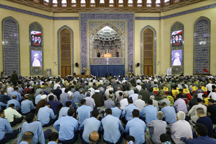 تصاویر/ اقامه نمازجمعه شهر تبریز