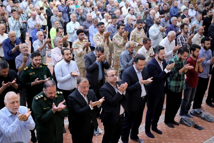 تصاویر / اولین نماز جمعه عبادی-سیاسی گرگان در پائیز ۱۴۰۵