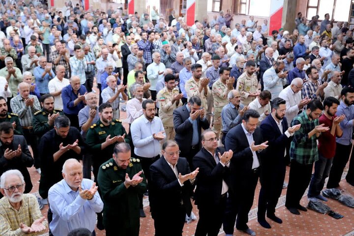 تصاویر / اولین نماز جمعه عبادی-سیاسی گرگان در پائیز ۱۴۰۵