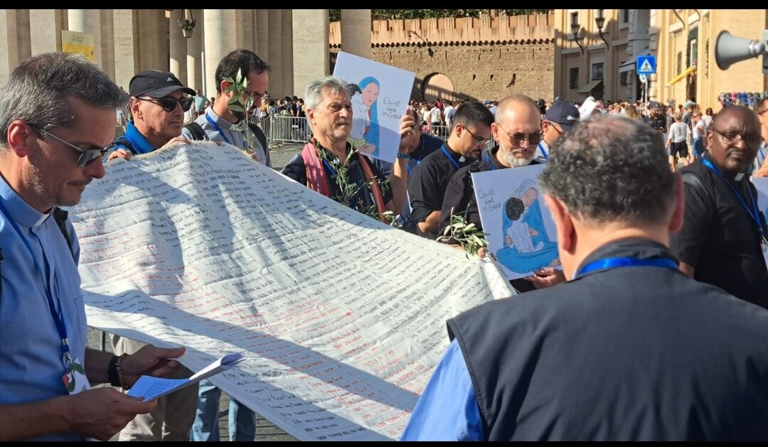 Pawai Para Pendeta Tentang Genosida terhadap Anak-Anak Palestina dan Lebanon