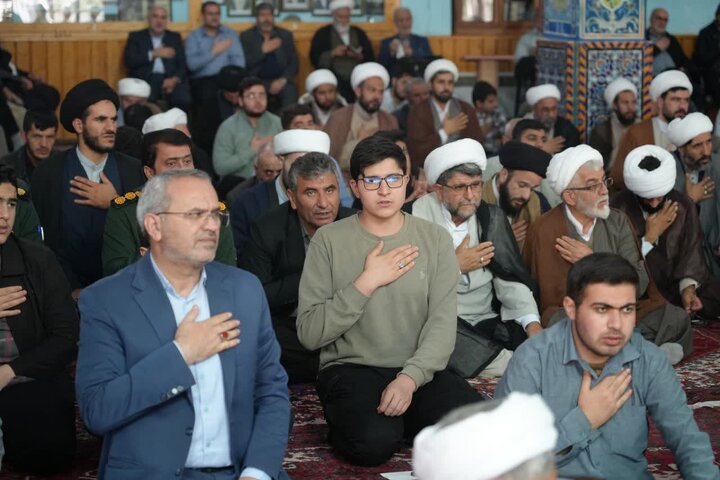 تصاویر/ مراسم بزرگداشت آیت‌ الله العظمی شبیری زنجانی (ره) در اردبیل