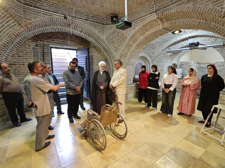 تصاویر/ بازدید نماینده ولی‌فقیه در کردستان از آکادمی هنر دکتر قطب‌الدین صادقی