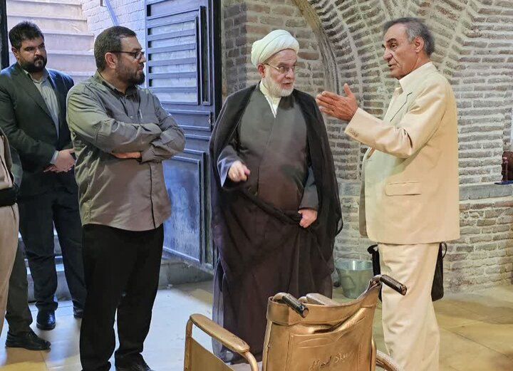 تصاویر/ بازدید نماینده ولی‌فقیه در کردستان از آکادمی هنر دکتر قطب‌الدین صادقی