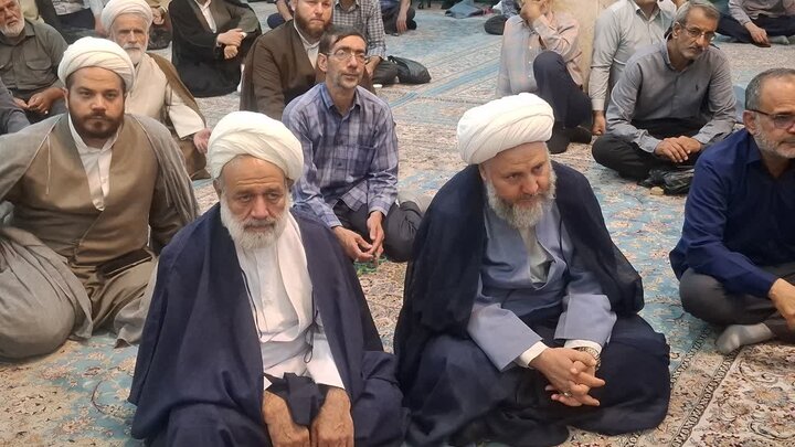 تصاویر/ مراسم بزرگداشت آیت‌الله‌العظمی شبیری زنجانی(ره) در کاشان