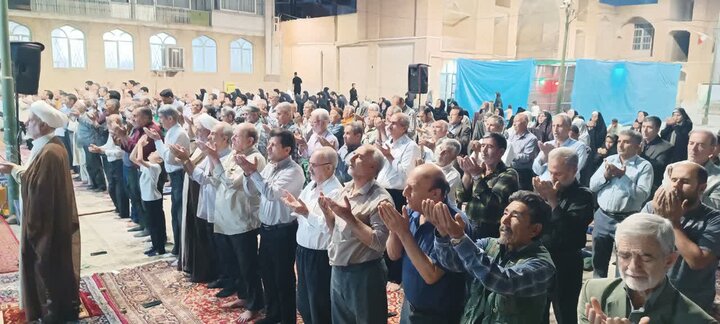 تصاویر/یادواره شهدای گمنام مسجد انقلاب ساوه