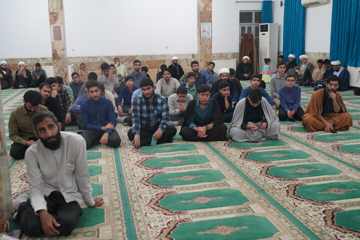 تصاویر/ بزرگداشت آیت‌الله شبیری زنجانی در حوزه علمیه بوشهر
