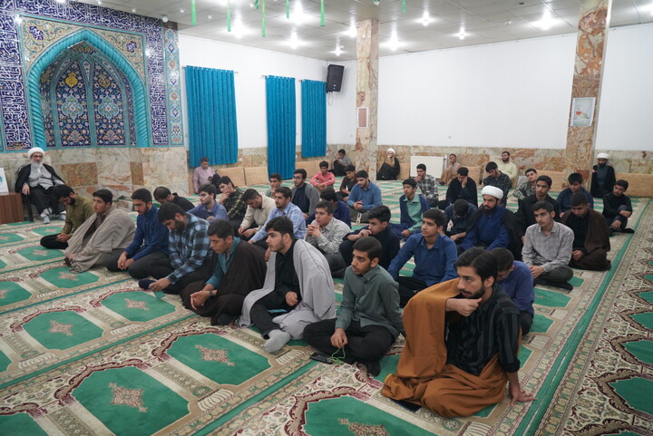 تصاویر/ بزرگداشت آیت‌الله شبیری زنجانی در حوزه علمیه بوشهر