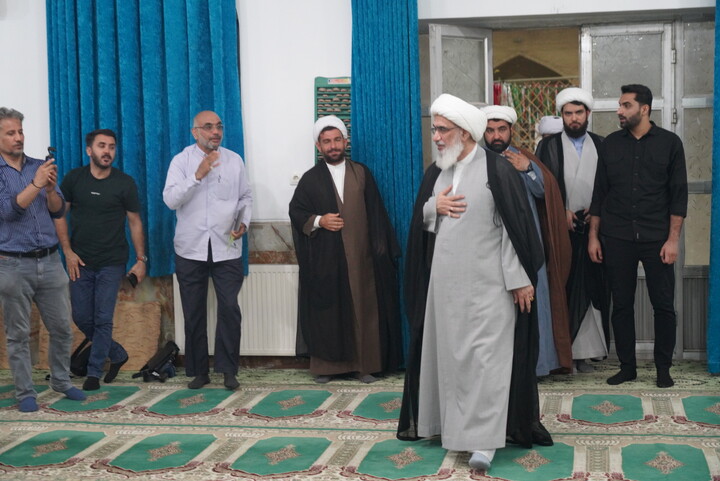 تصاویر/ بزرگداشت آیت‌الله شبیری زنجانی در حوزه علمیه بوشهر