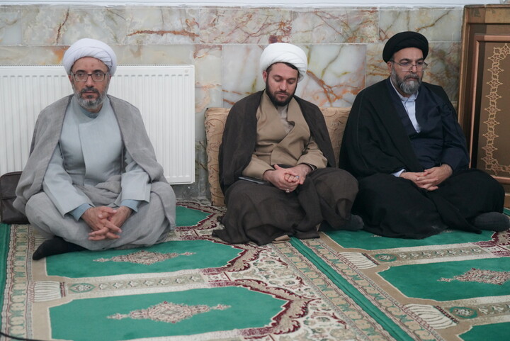 تصاویر/ بزرگداشت آیت‌الله شبیری زنجانی در حوزه علمیه بوشهر