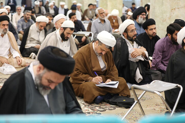 تصاویر/ درس خارج آیت الله العظمی جوادی آملی در سال تحصیلی جدید