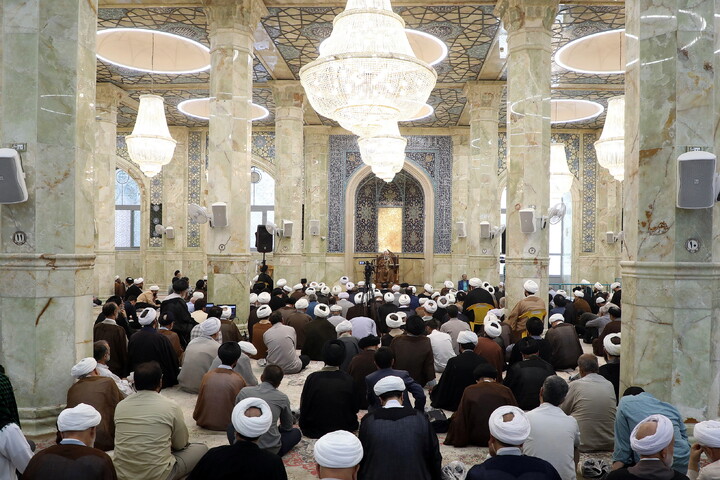 تصاویر/ درس خارج آیت الله العظمی جوادی آملی در سال تحصیلی جدید