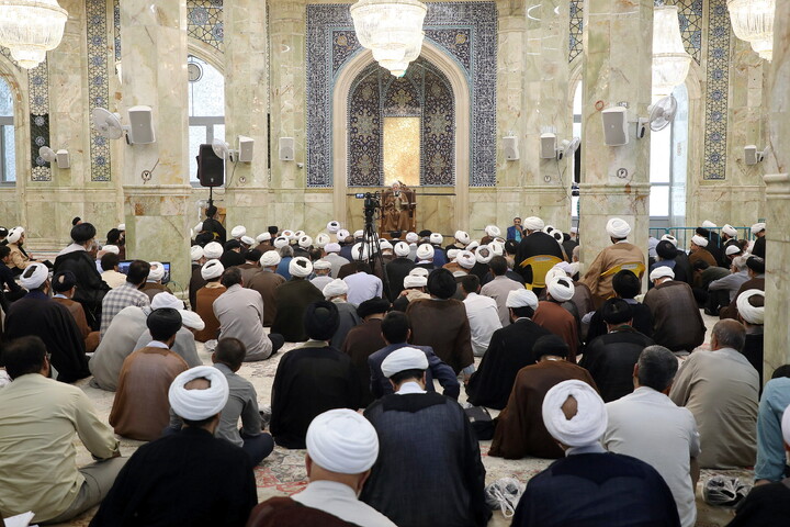 تصاویر/ درس خارج آیت الله العظمی جوادی آملی در سال تحصیلی جدید