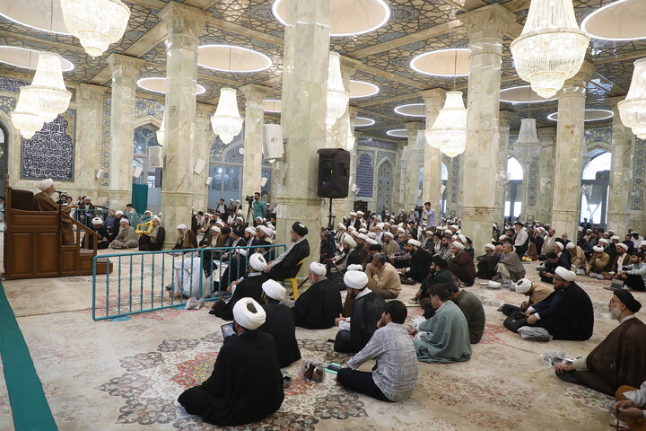 تصاویر/ درس خارج آیت الله العظمی جوادی آملی در سال تحصیلی جدید