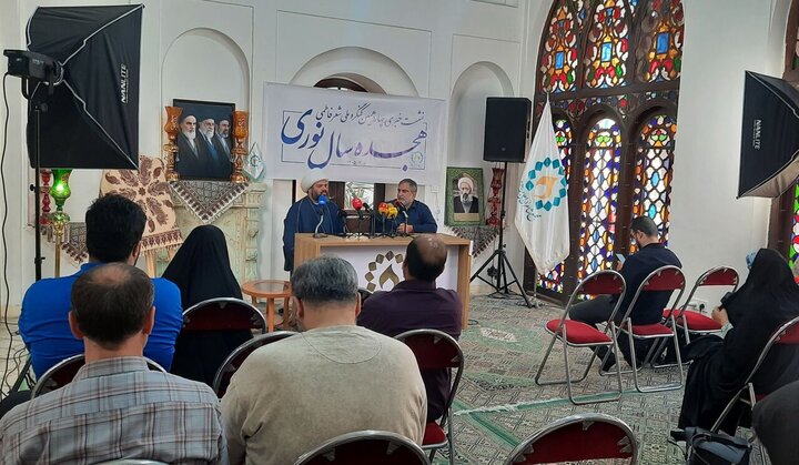 تصاویر/ نشست خبری چهاردهمین کنگره ملی شعر فاطمی