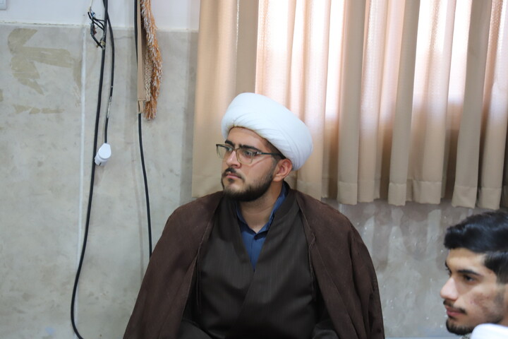 تصاویر/سخنرانی مدیر حوزه علمیه کردستان در جمع طلاب حوزه علمیه امام باقر علیه السلام کامیاران