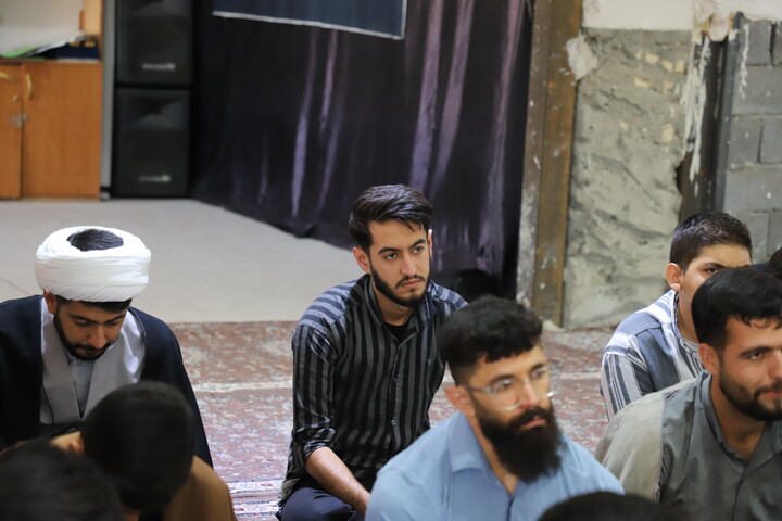 تصاویر/سخنرانی مدیر حوزه علمیه کردستان در جمع طلاب حوزه علمیه امام باقر علیه السلام کامیاران