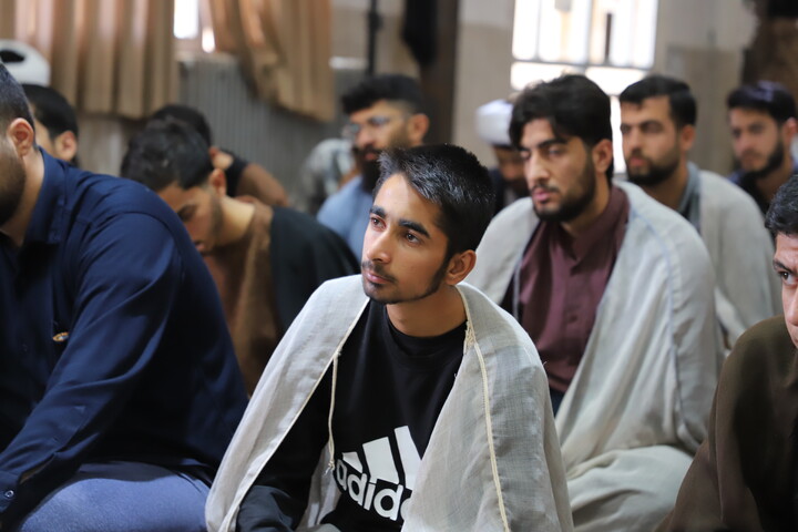 تصاویر/سخنرانی مدیر حوزه علمیه کردستان در جمع طلاب حوزه علمیه امام باقر علیه السلام کامیاران