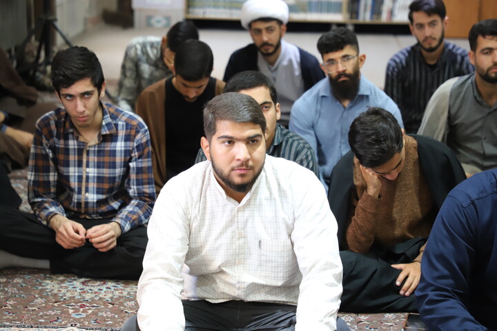 تصاویر/سخنرانی مدیر حوزه علمیه کردستان در جمع طلاب حوزه علمیه امام باقر علیه السلام کامیاران