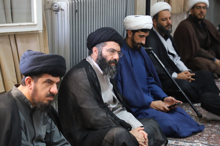 تصاویر/سخنرانی مدیر حوزه علمیه کردستان در جمع طلاب حوزه علمیه امام باقر علیه السلام کامیاران