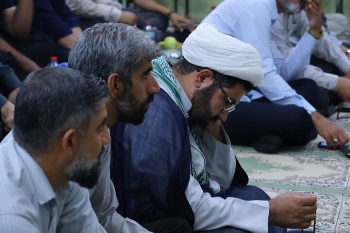 تصاویر/ مراسم ترحیم آیت الله العظمی شبیری زنجانی در جزیزه قشم