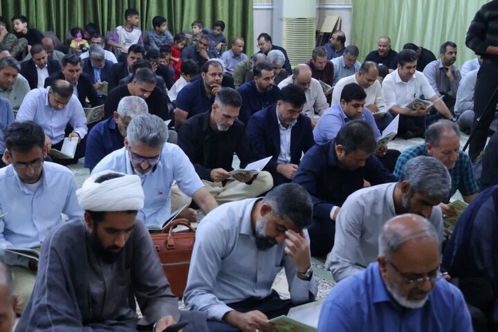 تصاویر/ مراسم ترحیم آیت الله العظمی شبیری زنجانی در جزیزه قشم