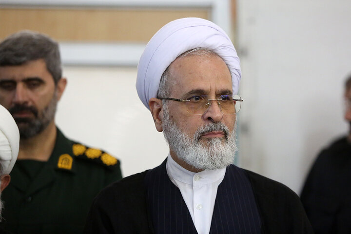 گرامیداشت آیت الله شبیری زنجانی در حرم حضرت معصومه (س)