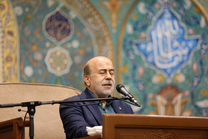 گرامیداشت آیت الله شبیری زنجانی در حرم حضرت معصومه (س)