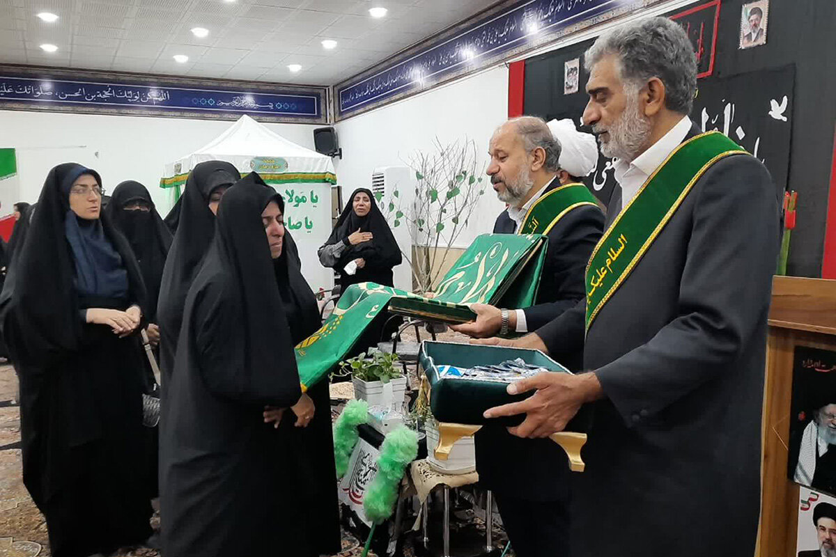 تجلیل سفیران کریمه از شهدای حمله ناجوانمردانه دولت تروریست آمریکا به لامرد