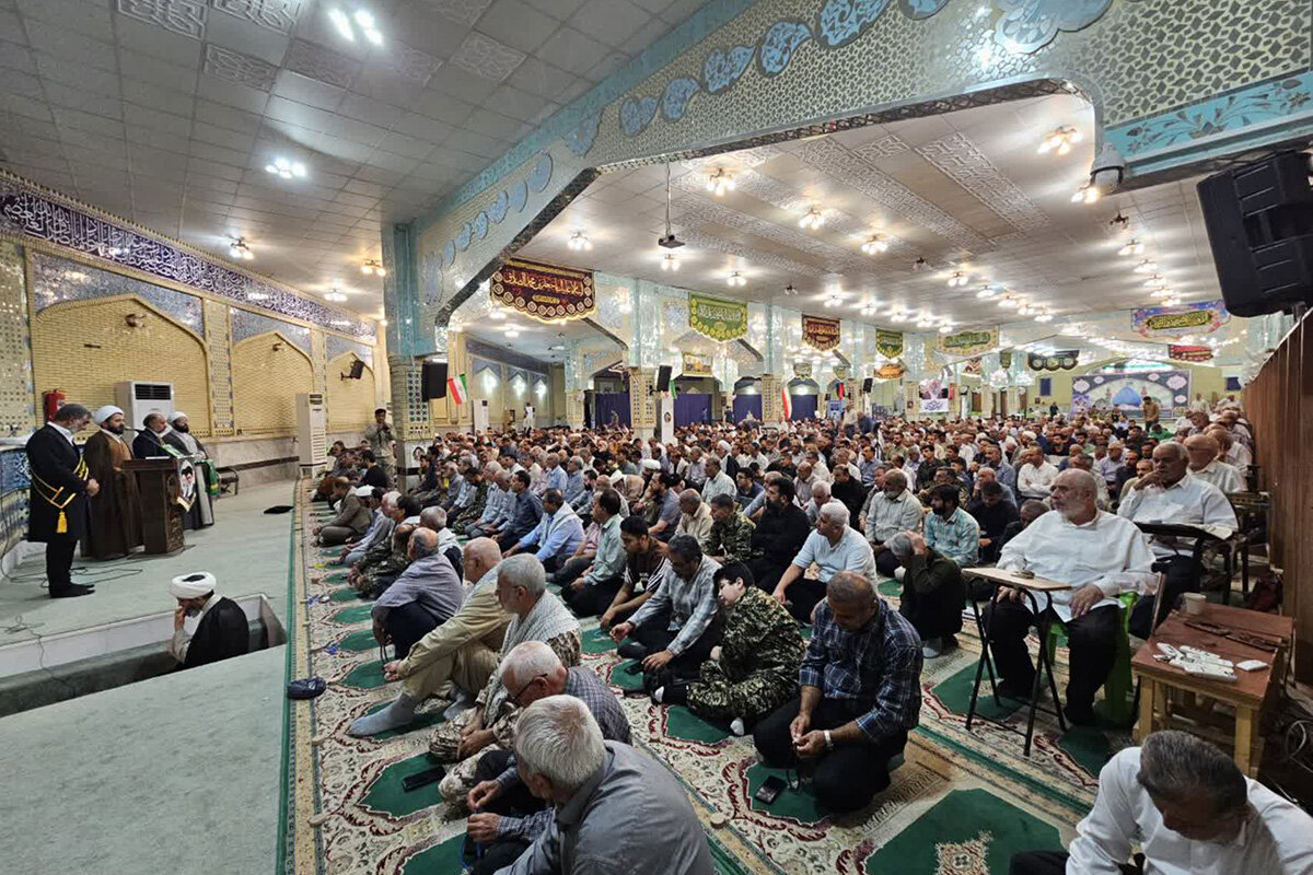 تجلیل سفیران کریمه از شهدای حمله ناجوانمردانه دولت تروریست آمریکا به لامرد