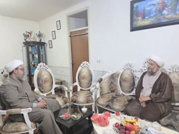 دیدار مدیر مرکز خدمات حوزه‌ علمیه سمنان با جمعی از روحانیون و مبلّغان + عکس