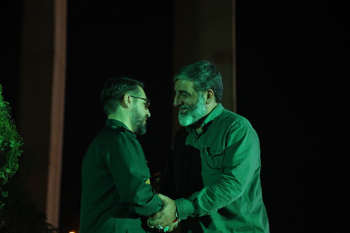تصاویر / مراسم اختتامیه هفته دفاع مقدس ( شب‌های پرستاره اقتدار )
