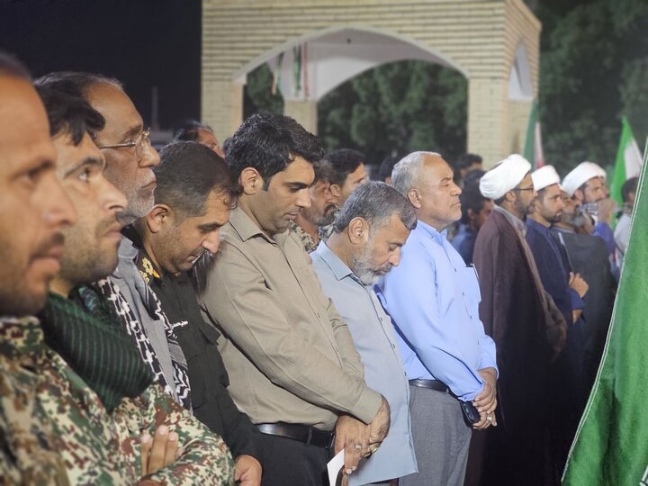 تصاویر/ حضورمردم بخش سندرک در اجتماع جانفدایان