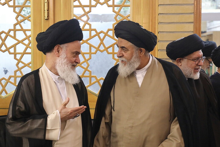 تصاویر/ بزرگداشت آیت‌الله العظمی شبیری زنجانی(ره) از سوی نهادهای عالی حوزوی