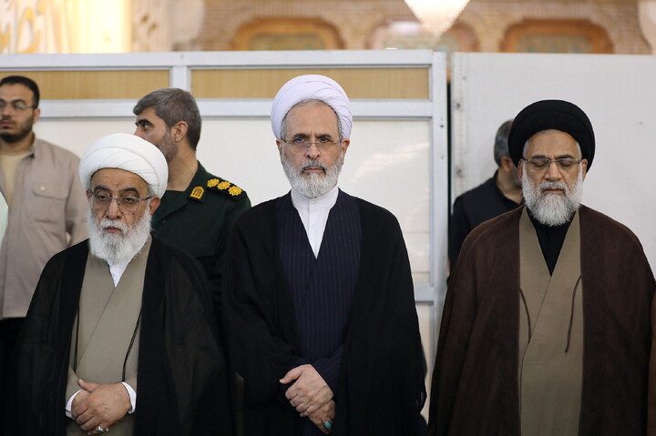 تصاویر/ بزرگداشت آیت‌الله العظمی شبیری زنجانی(ره) از سوی نهادهای عالی حوزوی