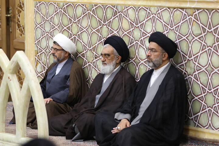 تصاویر/ بزرگداشت آیت‌الله العظمی شبیری زنجانی(ره) از سوی نهادهای عالی حوزوی