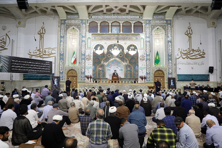 تصاویر/ بزرگداشت آیت‌الله العظمی شبیری زنجانی(ره) از سوی نهادهای عالی حوزوی