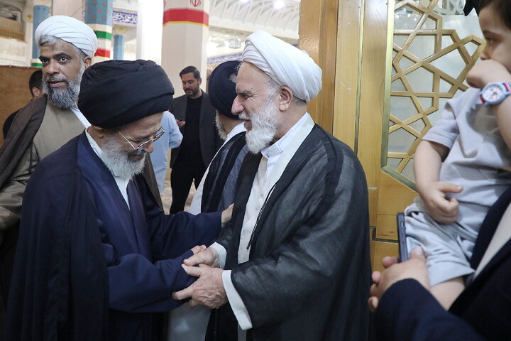 تصاویر/ بزرگداشت آیت‌الله العظمی شبیری زنجانی(ره) از سوی نهادهای عالی حوزوی