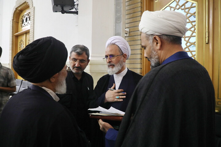 تصاویر/ بزرگداشت آیت‌الله العظمی شبیری زنجانی(ره) از سوی نهادهای عالی حوزوی