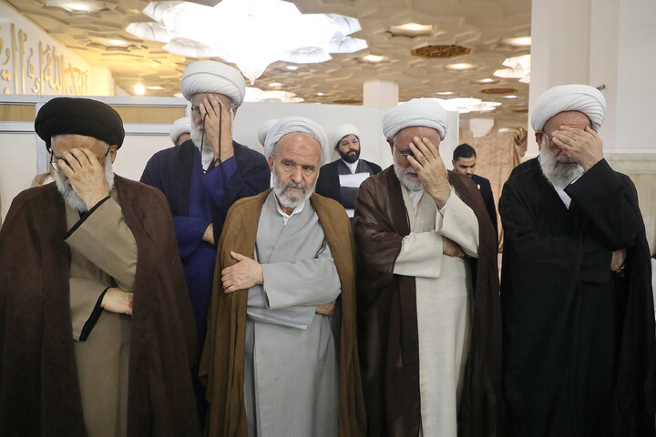 تصاویر/ بزرگداشت آیت‌الله العظمی شبیری زنجانی(ره) از سوی نهادهای عالی حوزوی