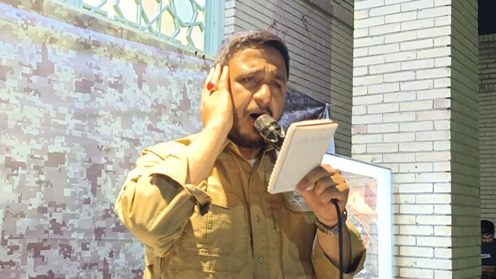 تصاویر/ مراسم یادواره شهدای روحانی در مدرسه علمیه قائمیه شهرستان بم